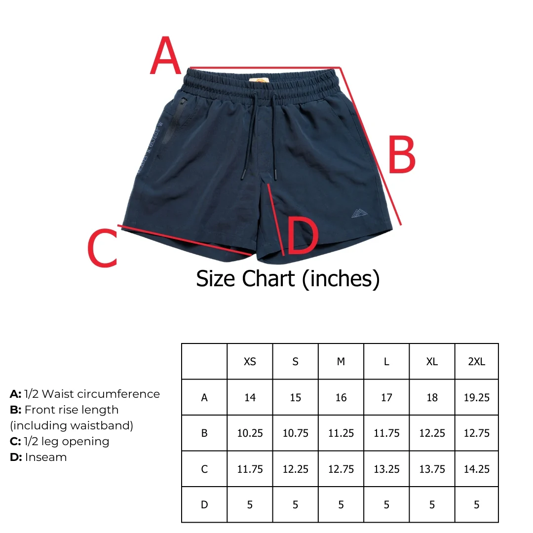 Athletic 5 Inch Recycled Shorts - Cascade Blue - Image 12