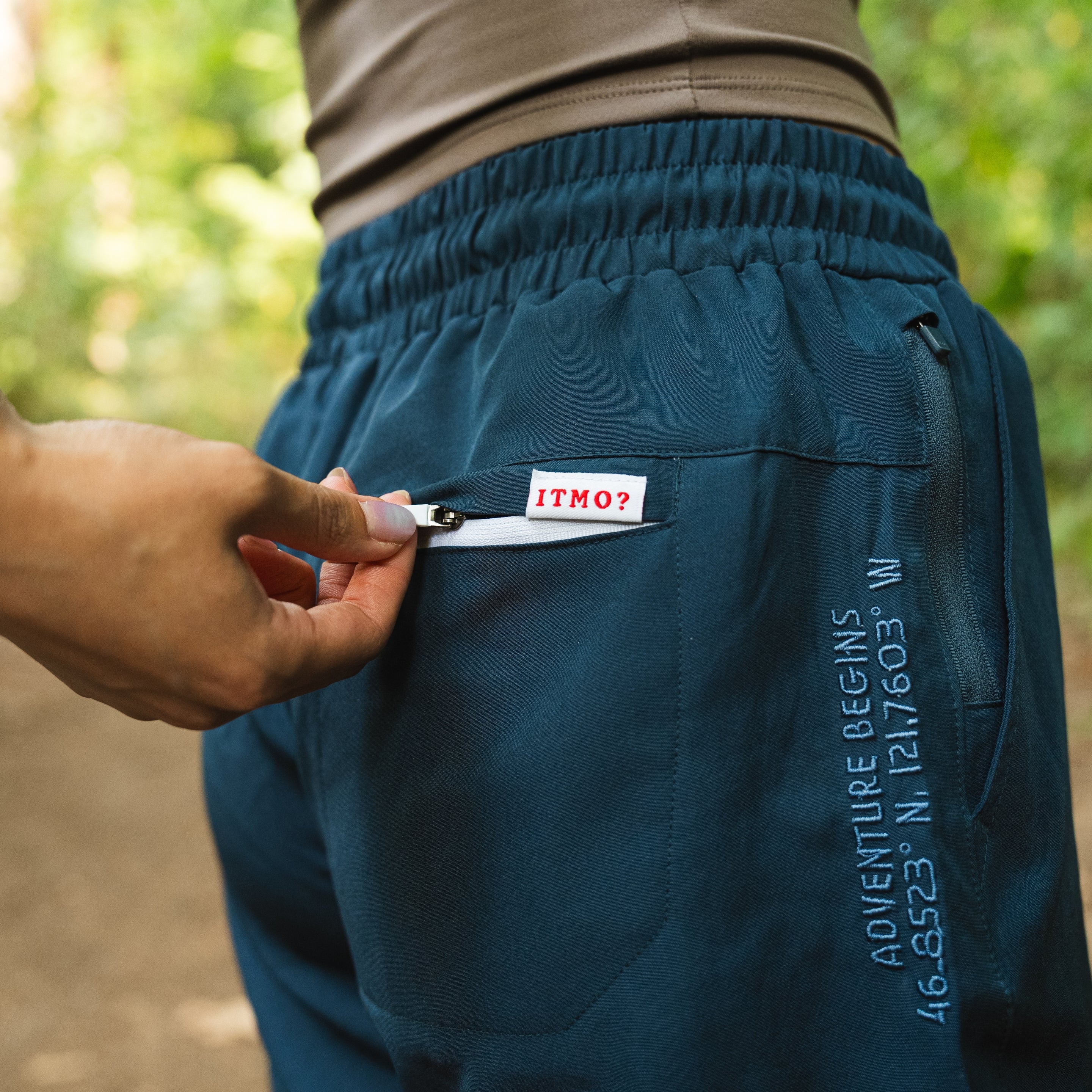 Athletic 5 Inch Recycled Shorts - Cascade Blue - Image 7