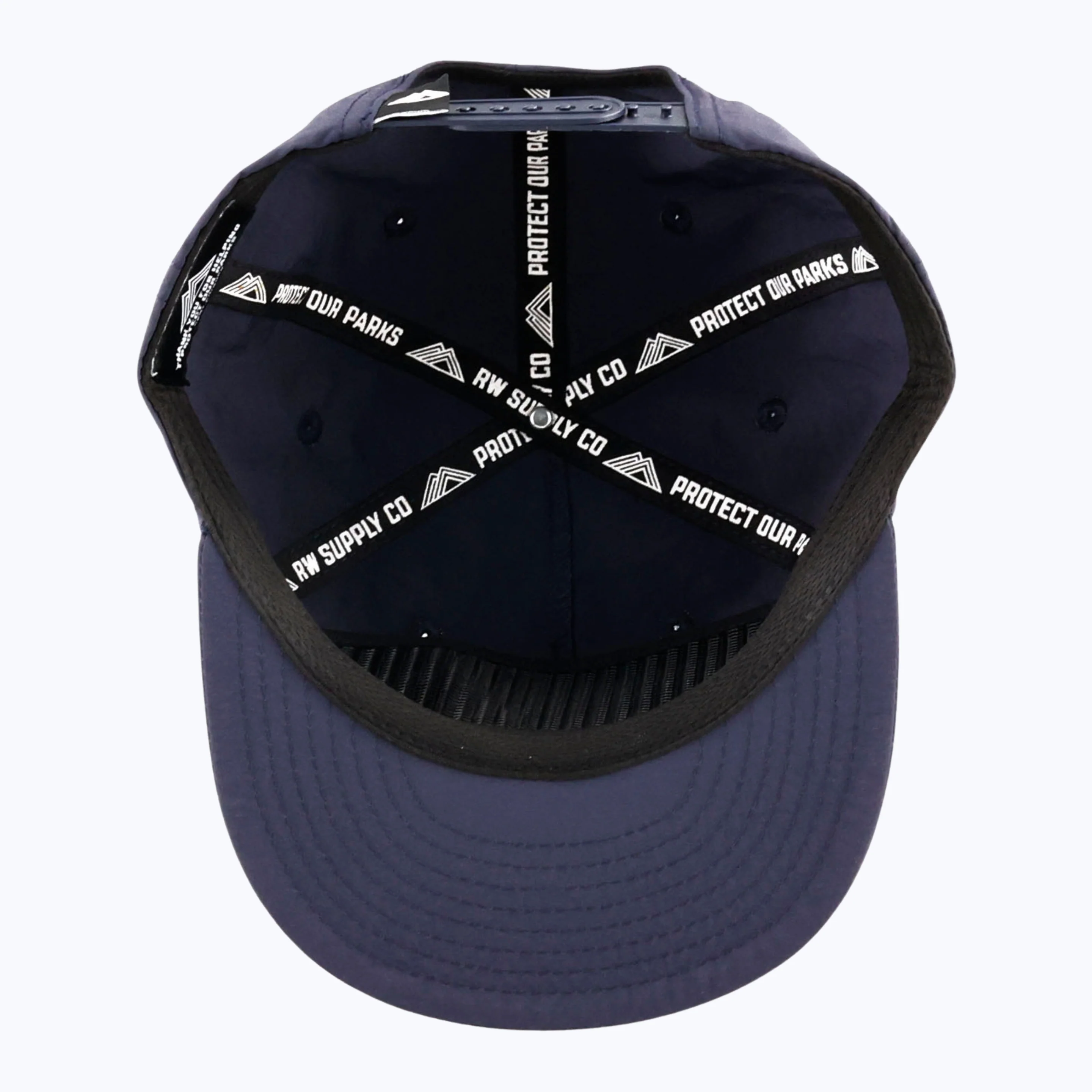 Denali National Park Patch Recycled Nylon Cap - Navy - Image 3
