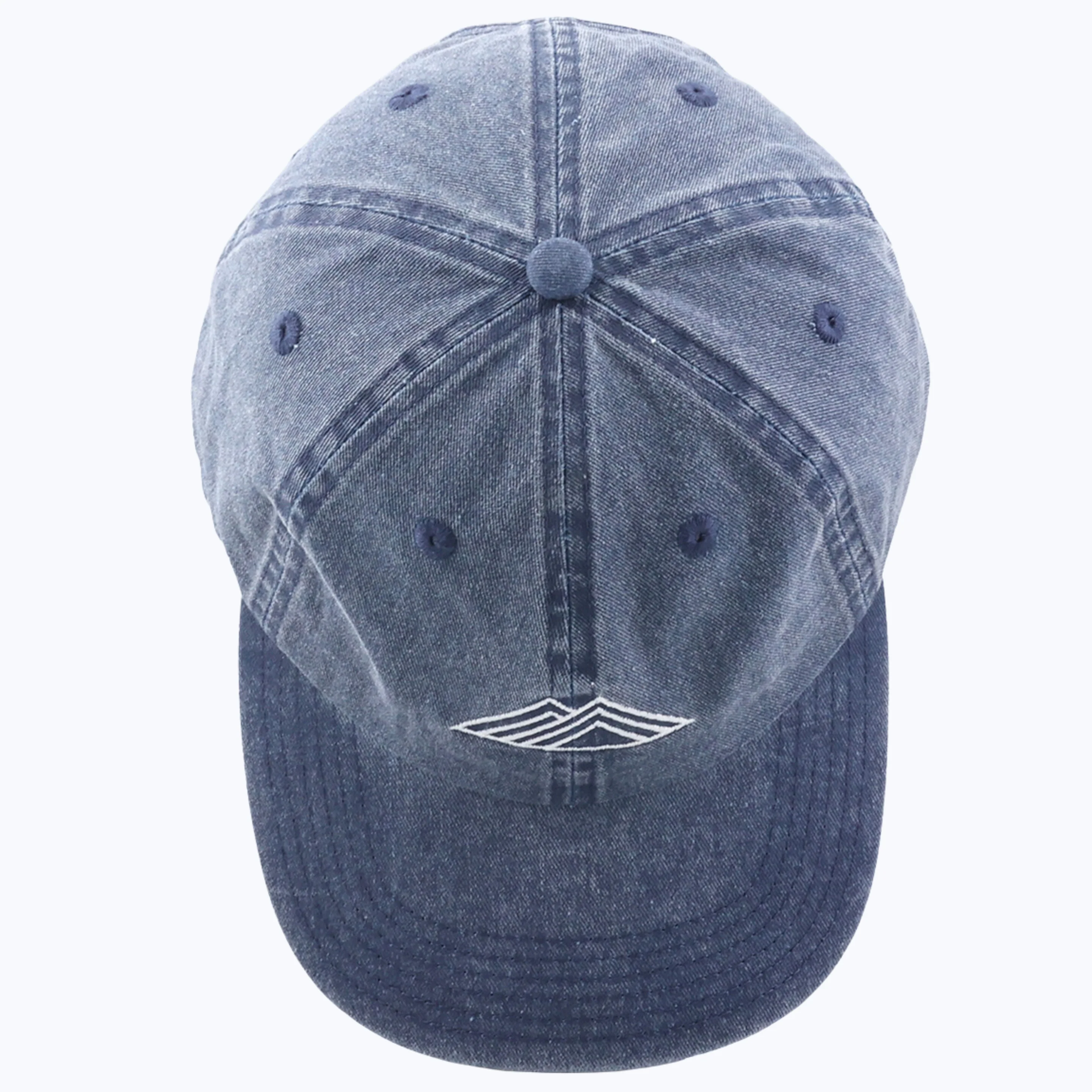 Logo Vintage Wash Dad Cap - Denim - Image 4