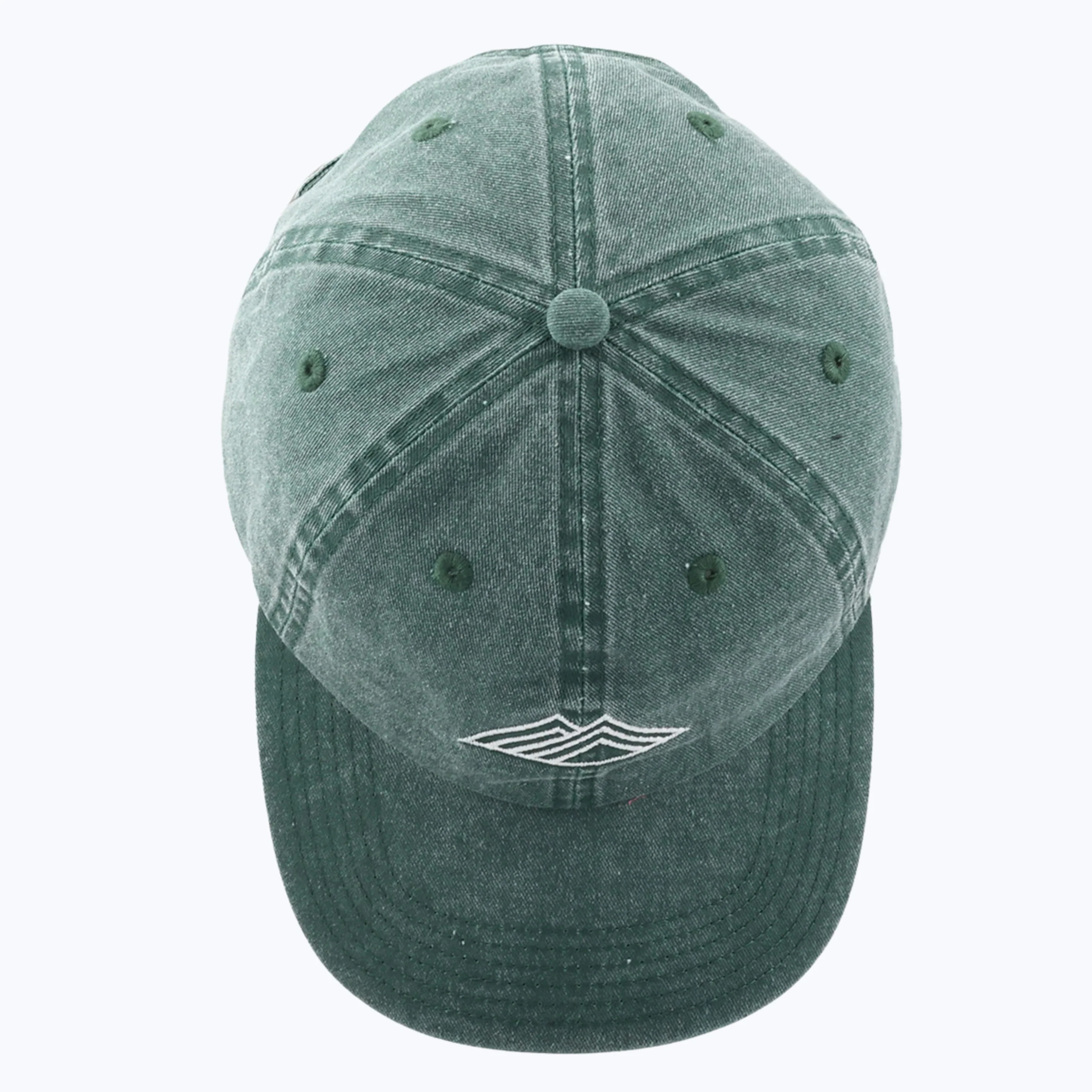 Logo Vintage Wash Dad Cap - Forest - Image 4