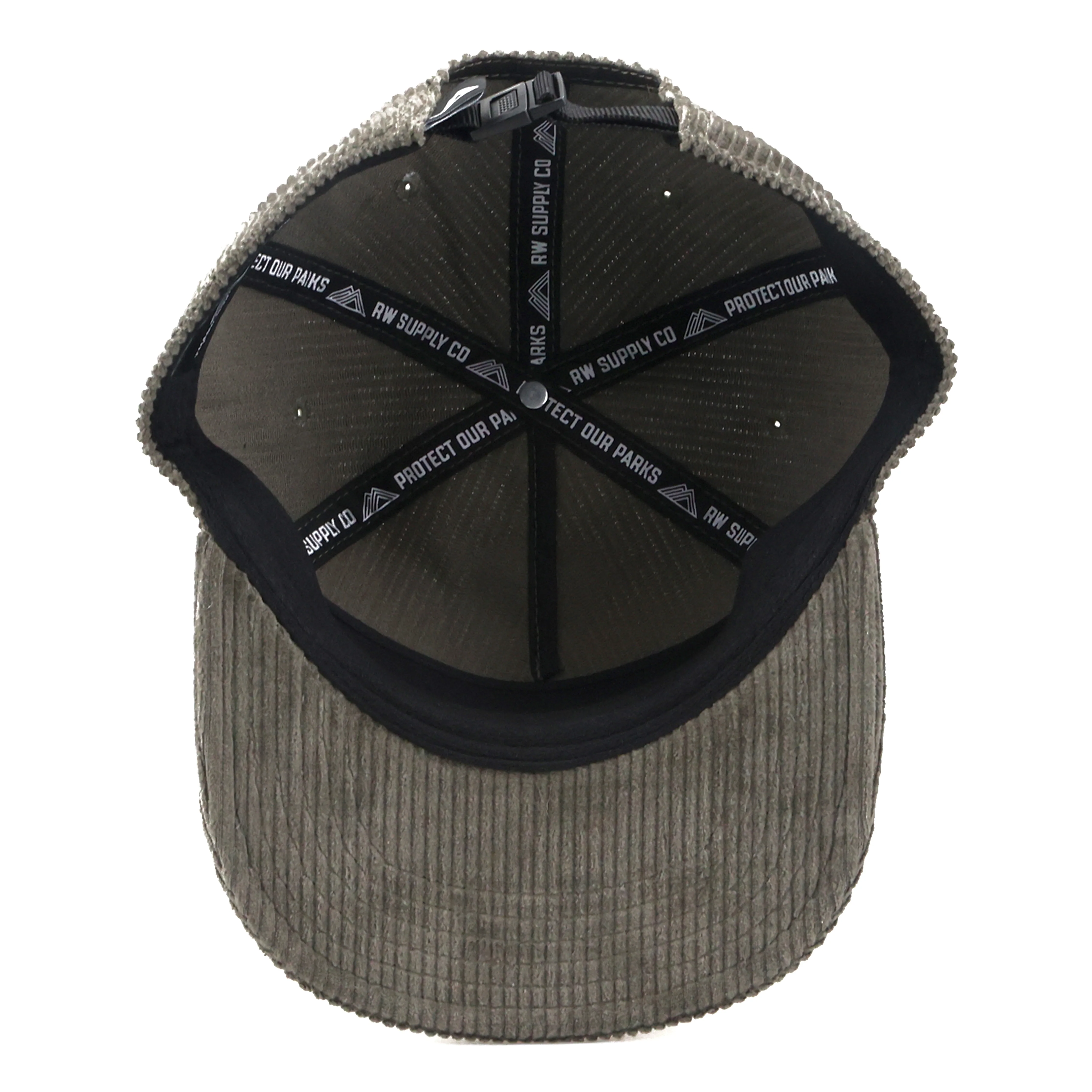 Mount Rainier National Park Est 1899 Corduroy Vintage Cap - Image 6