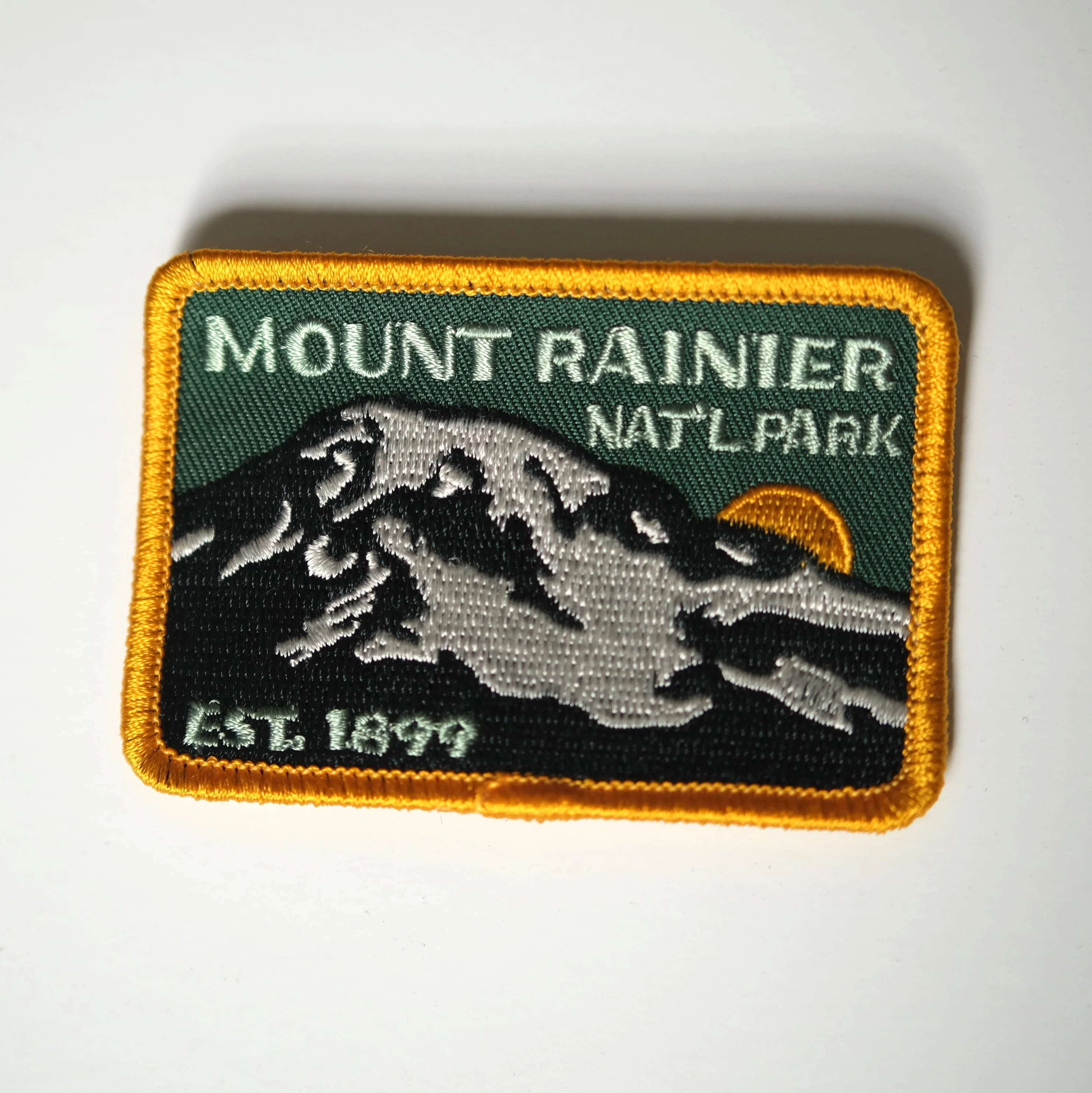 Mount Rainier National Park Est 1899 Patch - Image 3