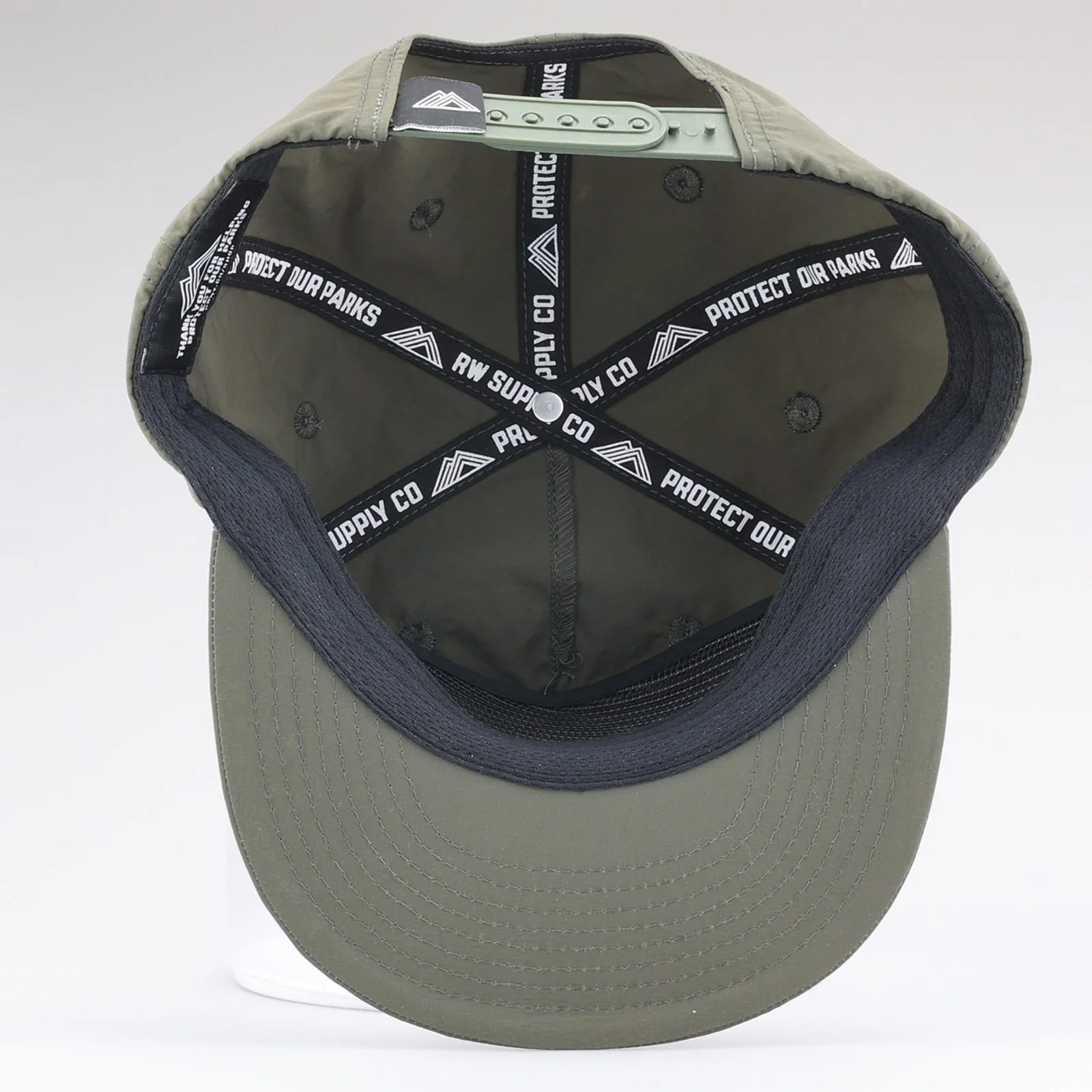 Mount Rainier National Park Est 1899 Recycled Nylon Cap - Image 8