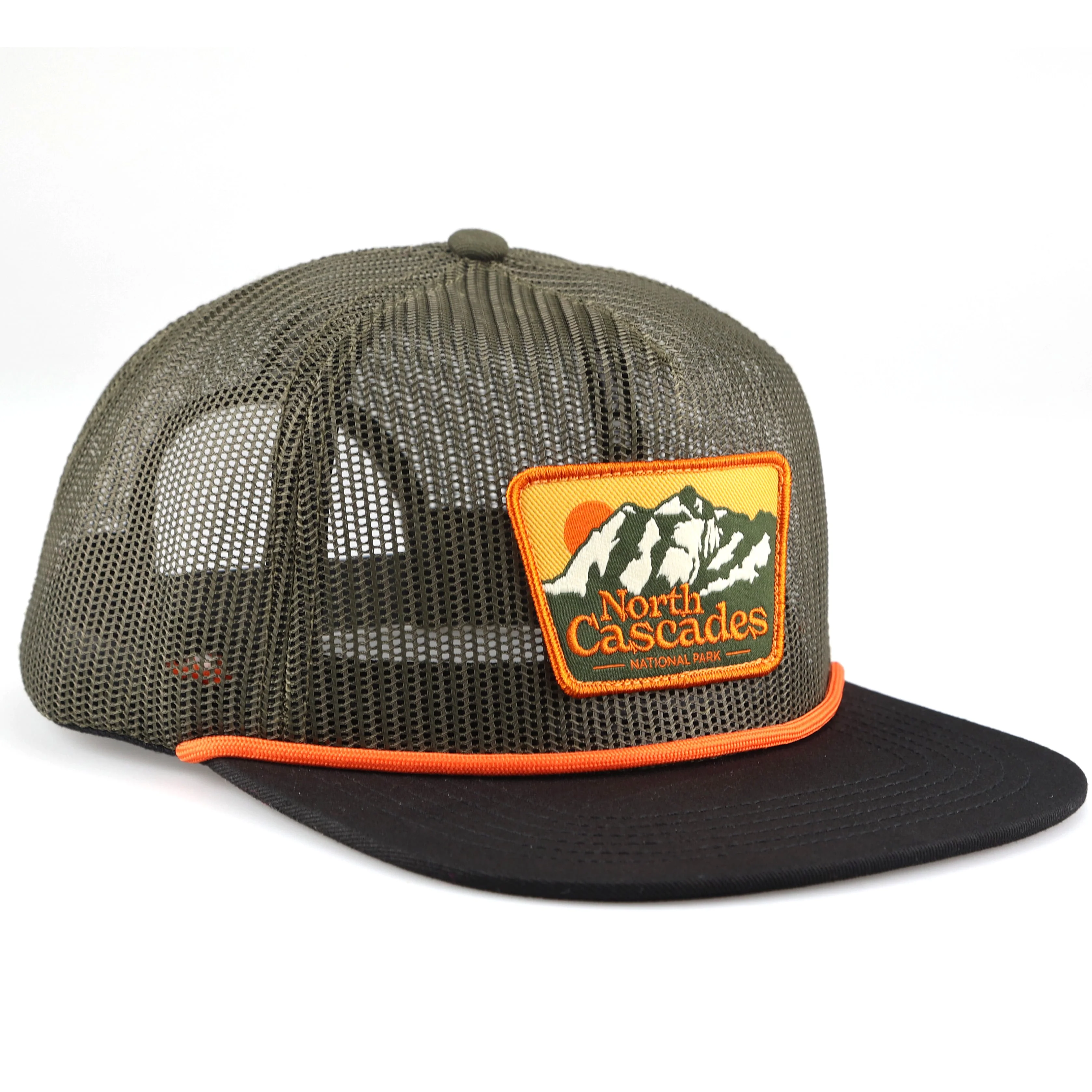 North Cascades National Park All Mesh Cap - Image 4