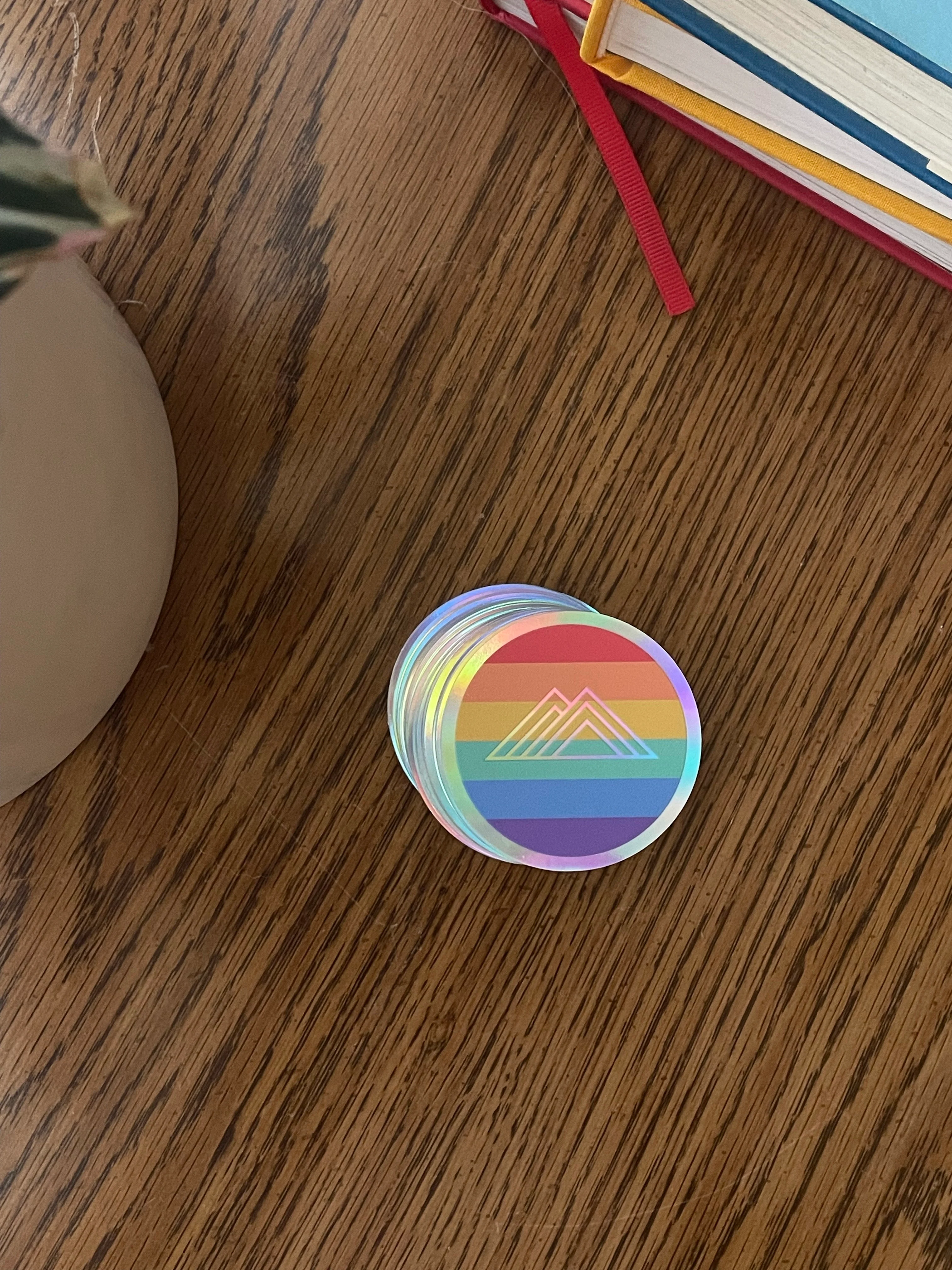 Rainbow Pride Prismatic Sticker - Image 3