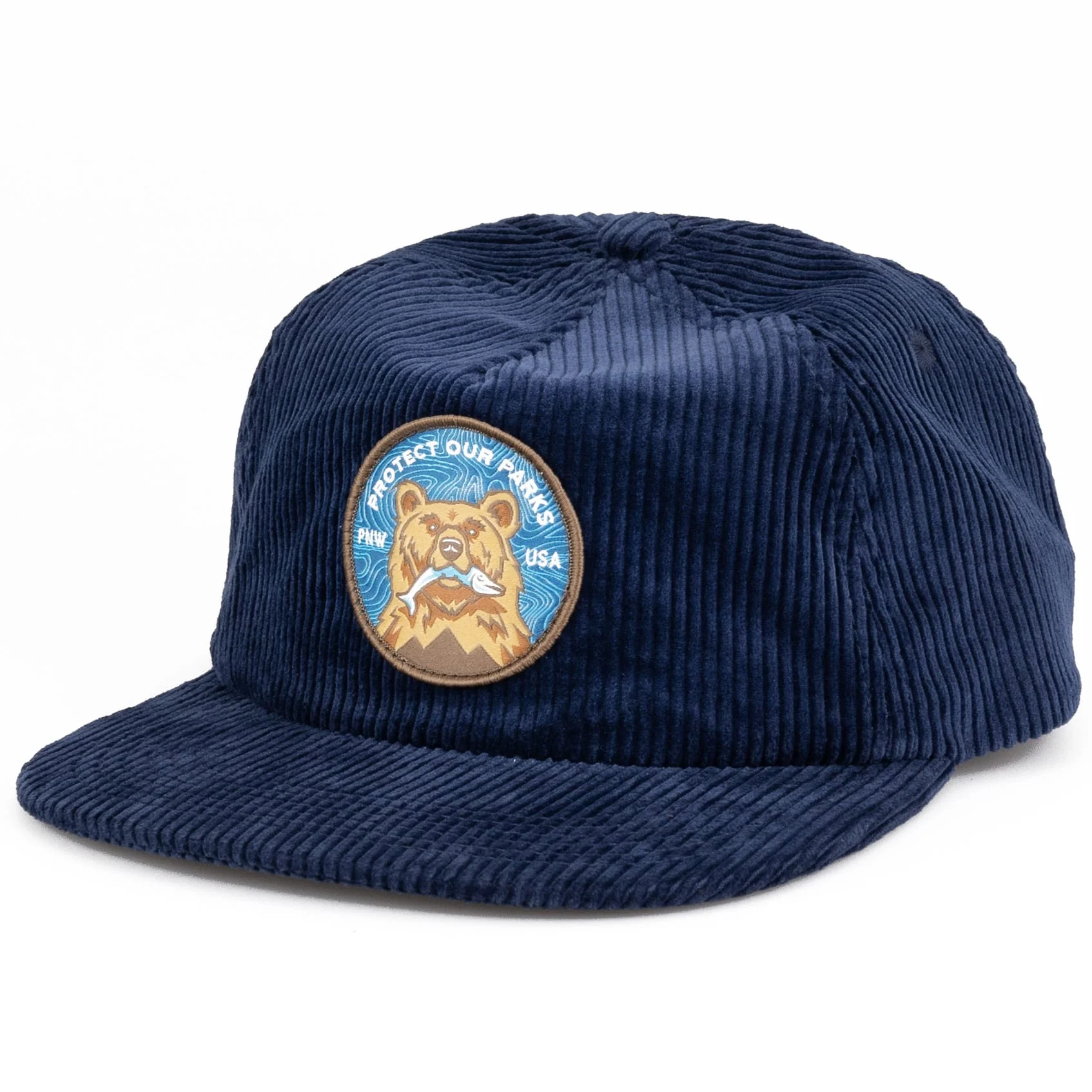 Protect Our Parks Bear Corduroy Cap - Image 3