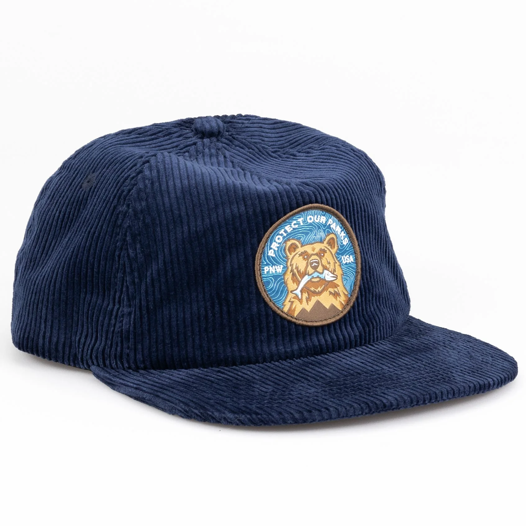 Protect Our Parks Bear Corduroy Cap - Image 4