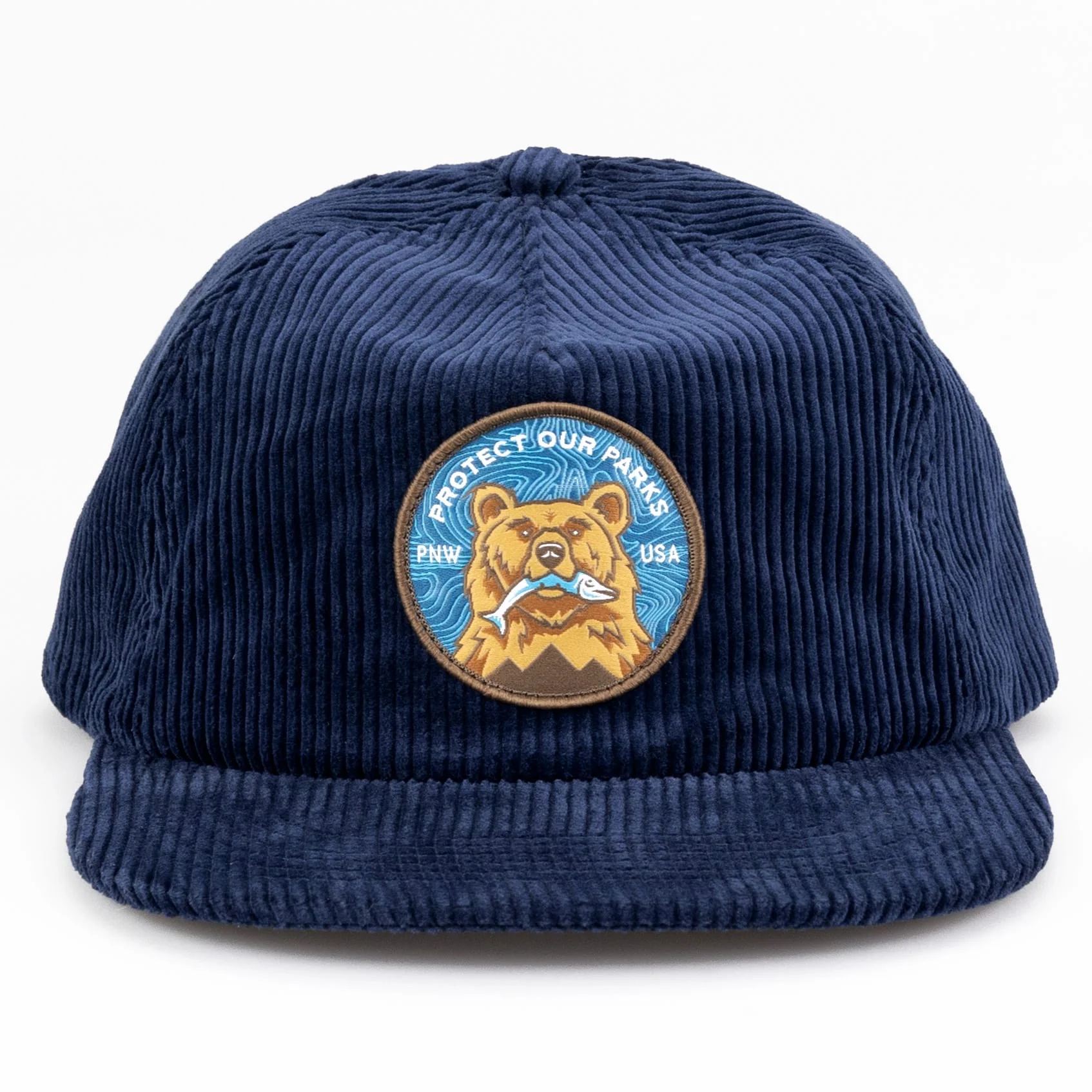 Protect Our Parks Bear Corduroy Cap - Image 7