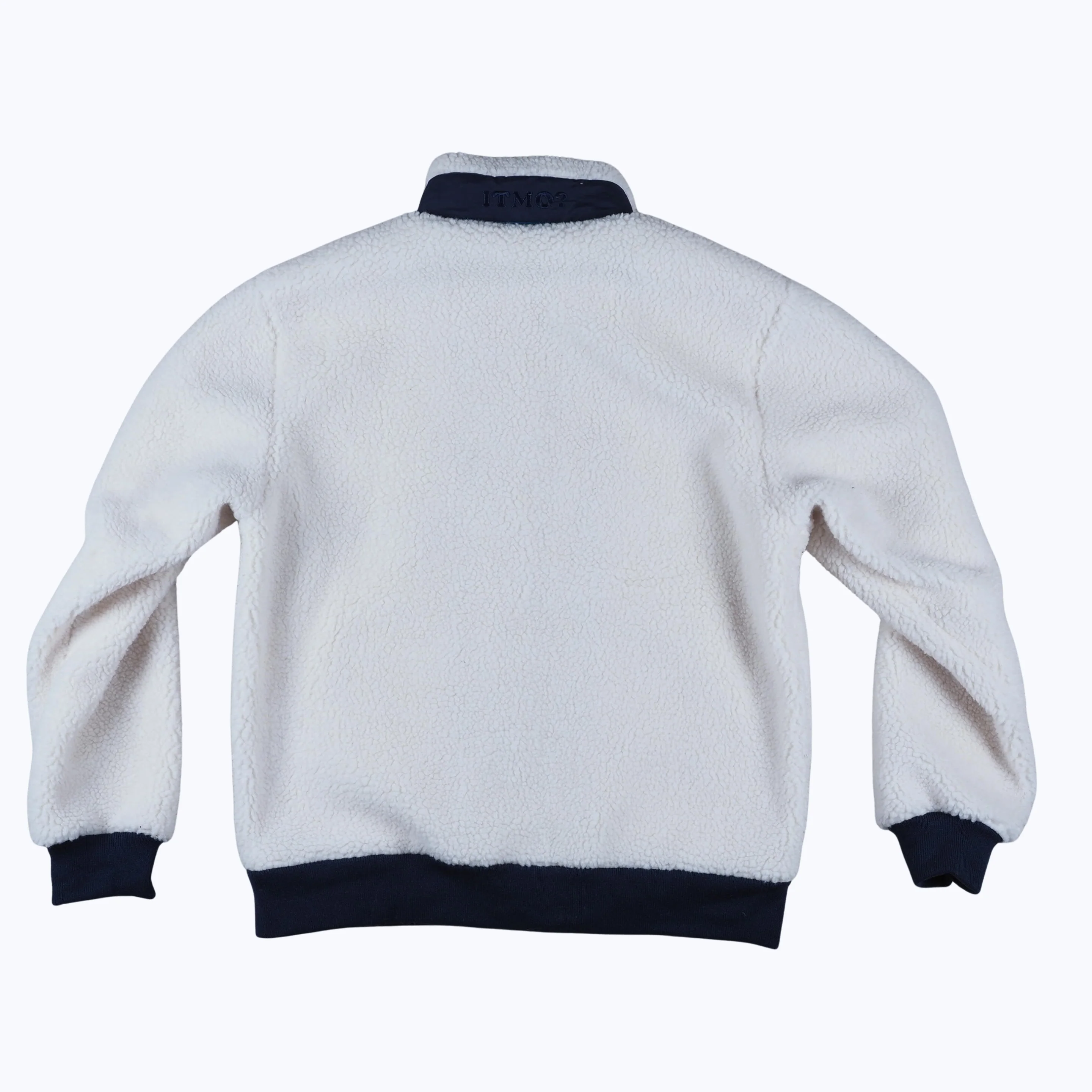Turbo SuperFleece Jacket - Lined Recycled Fleece - Cream - Image 10