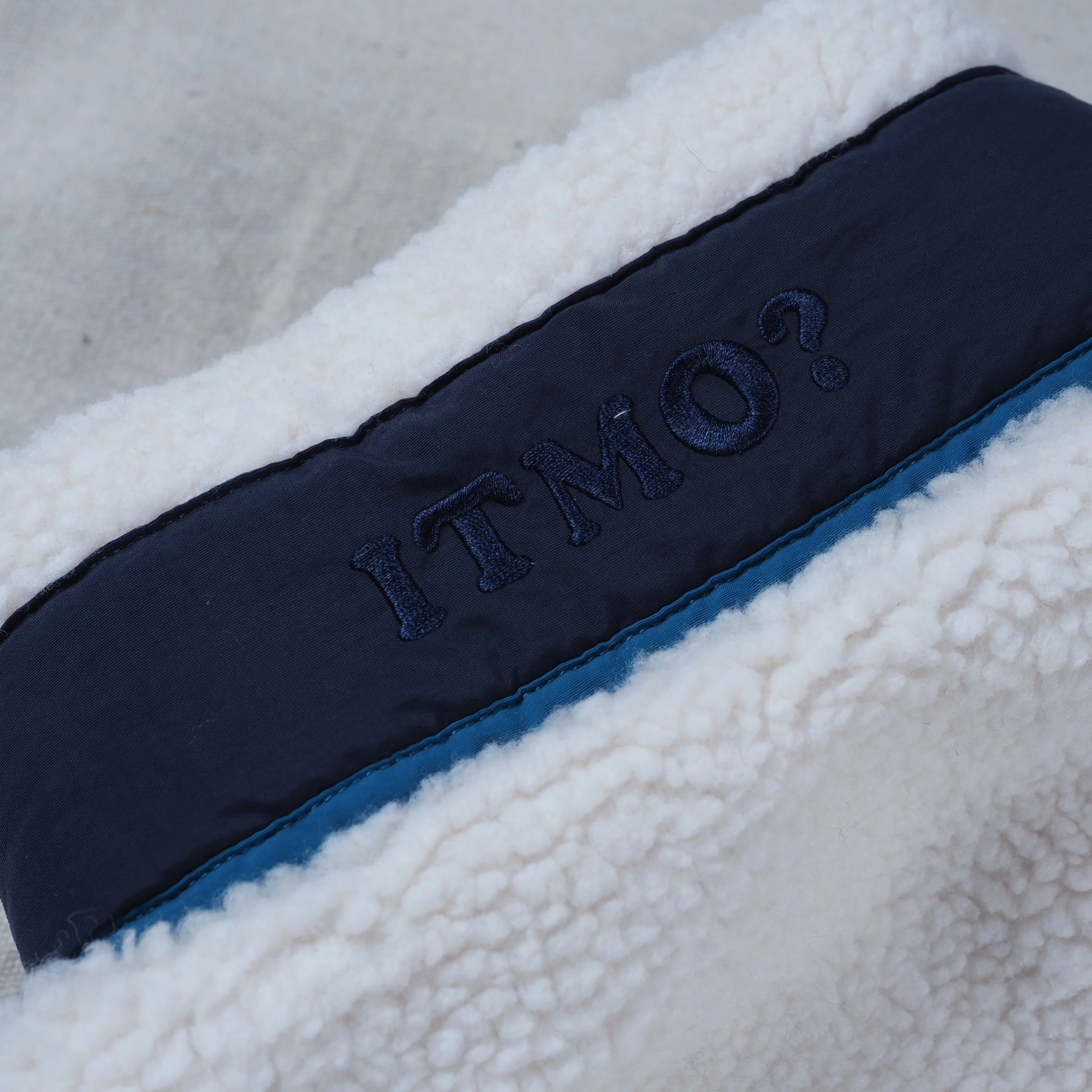 Turbo SuperFleece Jacket - Lined Recycled Fleece - Cream - Image 5