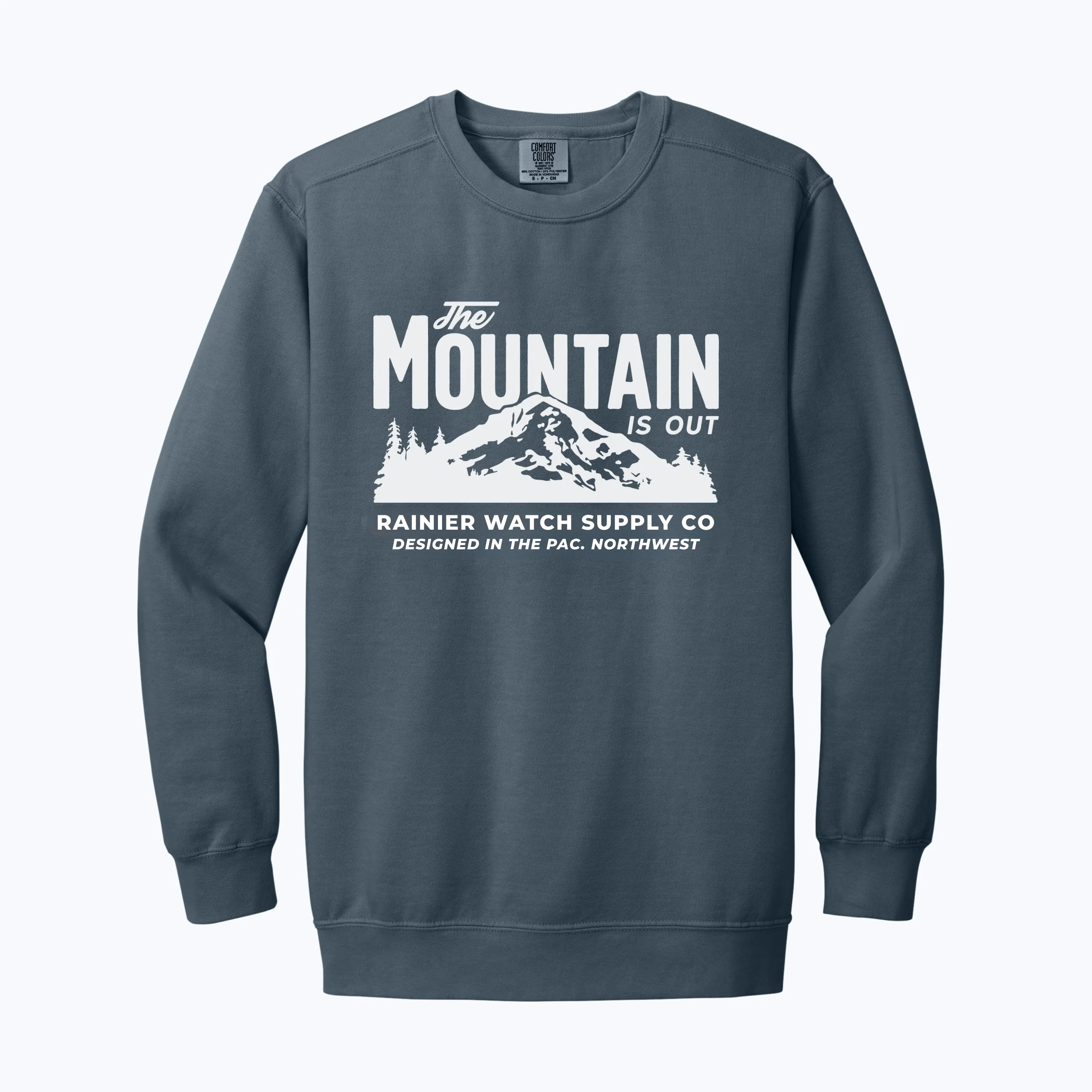 The Mountain is out Crewneck Sweatshirt - Image 4