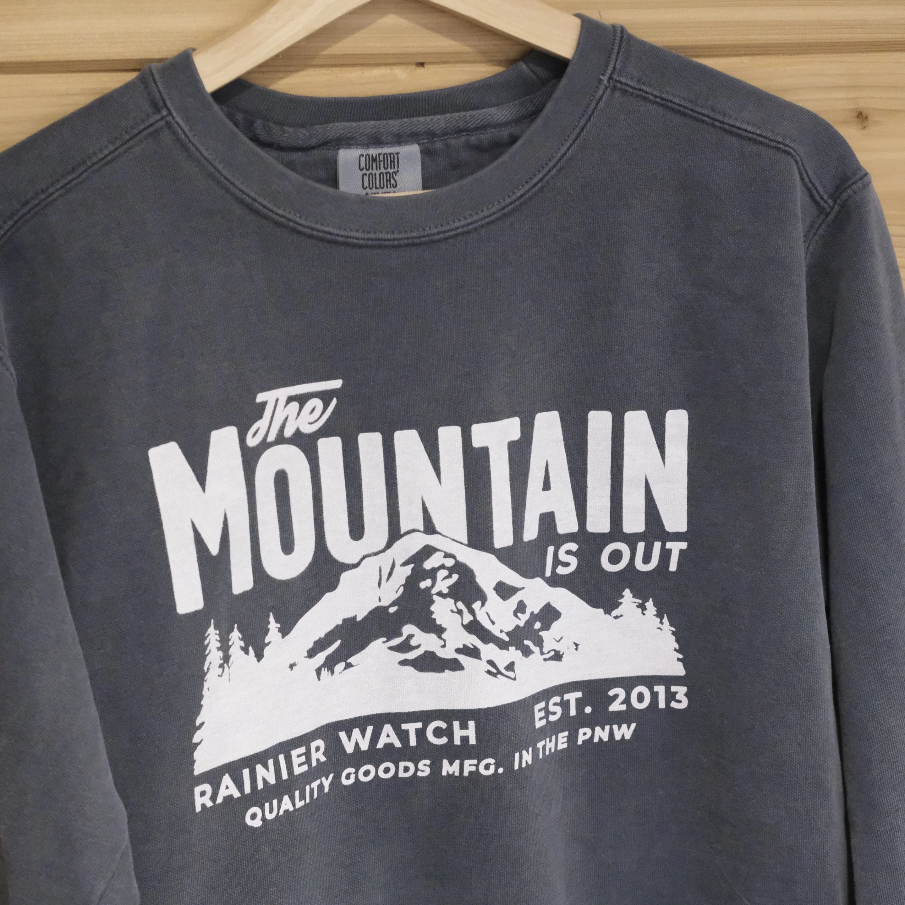 The Mountain is out Crewneck Sweatshirt - Image 5