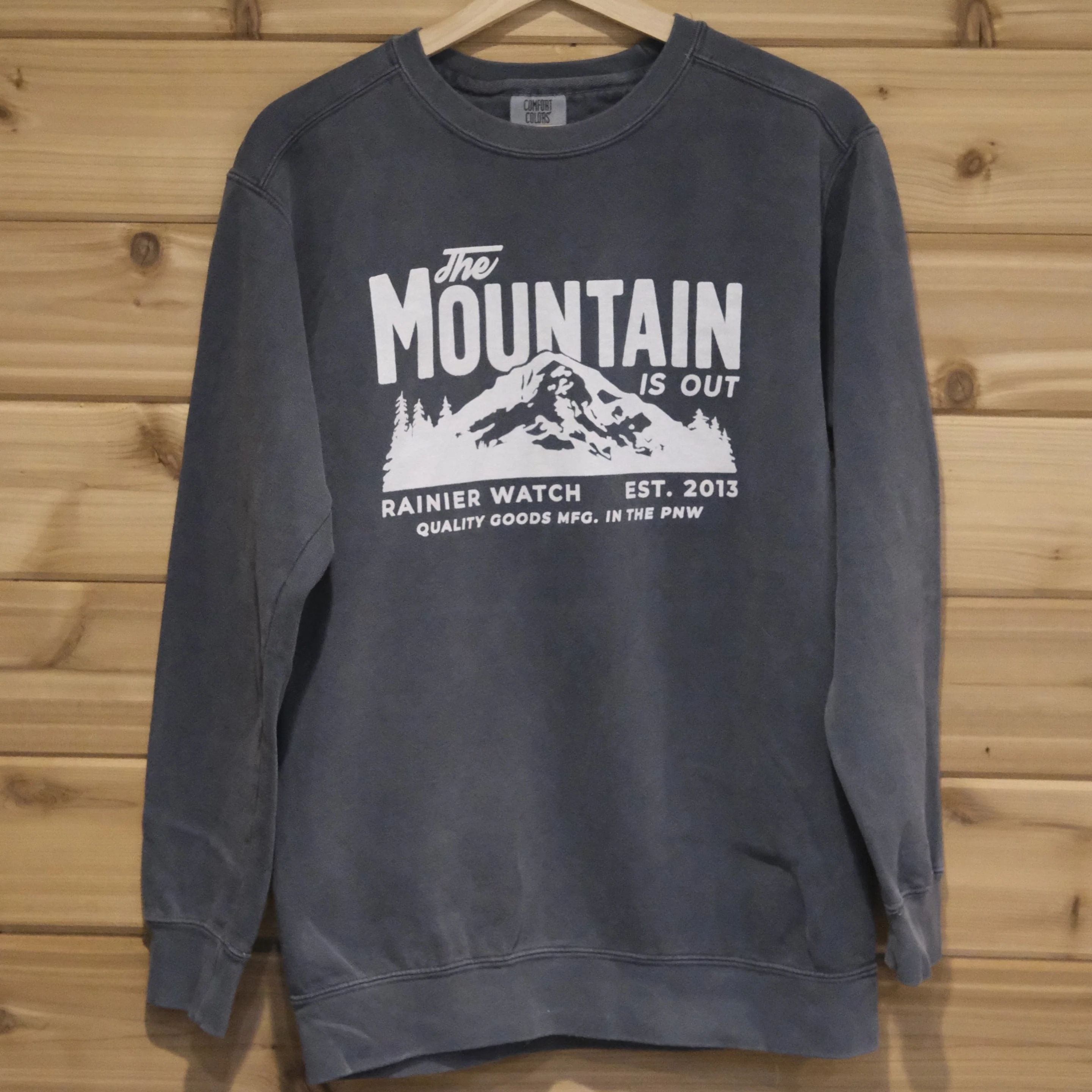 The Mountain is out Crewneck Sweatshirt - Image 6
