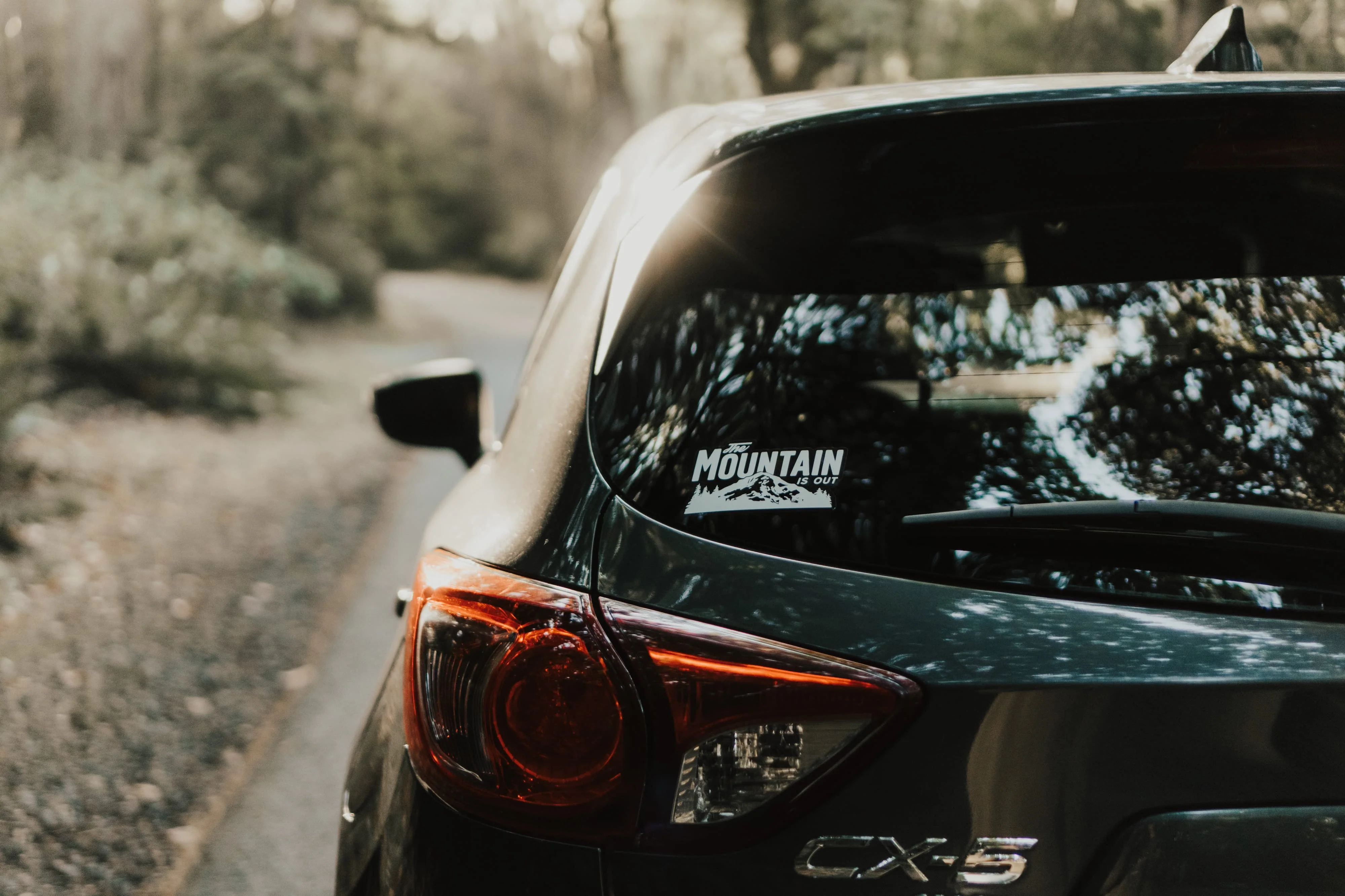 The Mountain Is Out Sticker - Image 3