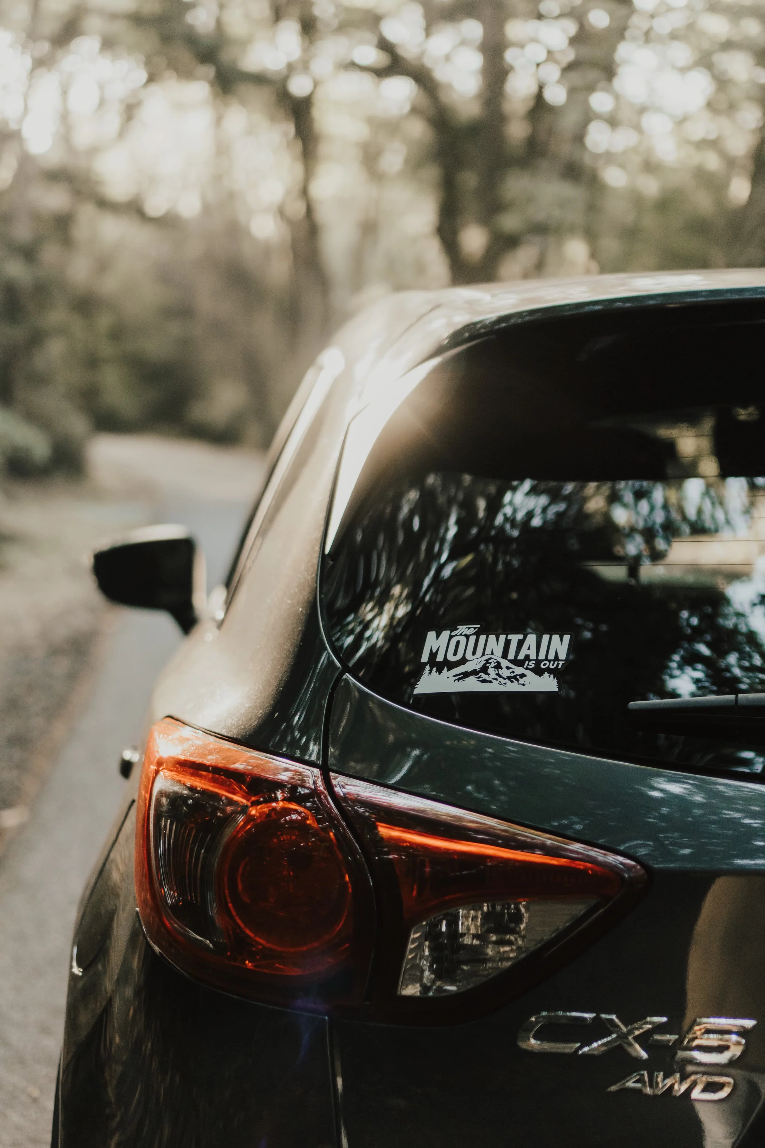 The Mountain Is Out Sticker - Image 4