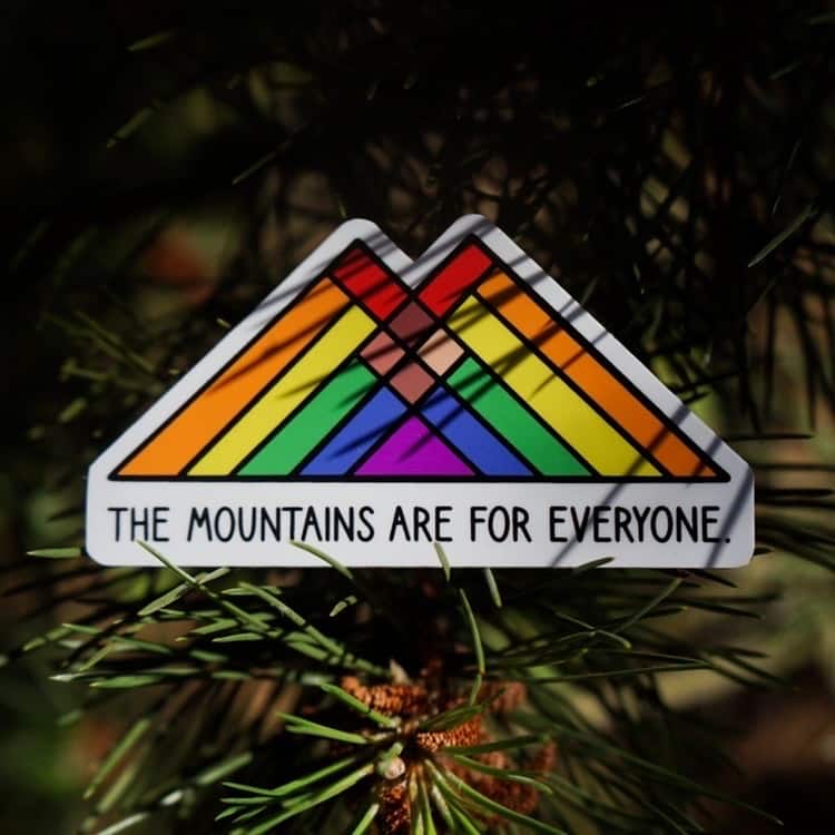 The Mountains are for everyone Sticker - Image 5