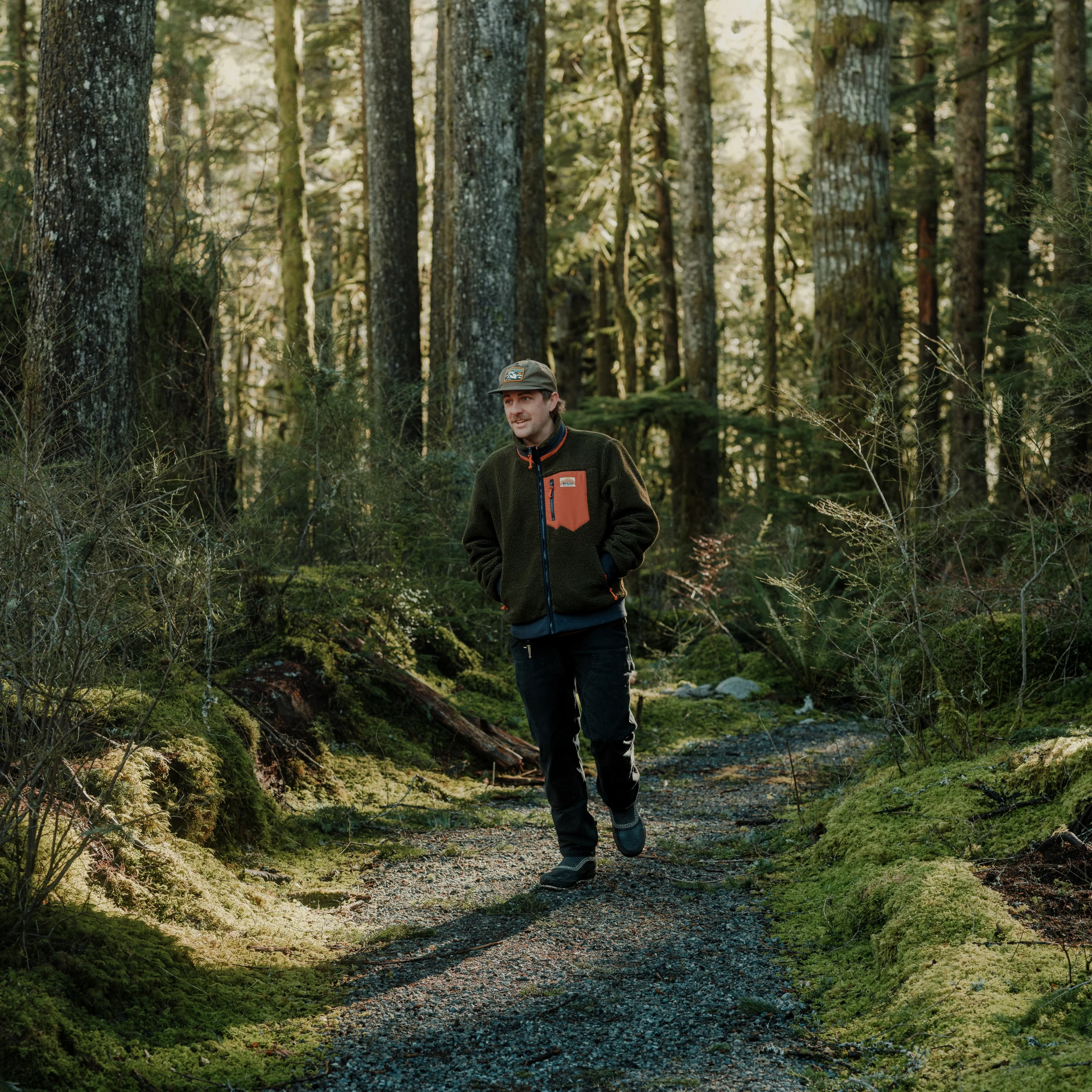 Turbo SuperFleece Jacket - Forest Green (Lined Recycled Fleece) - Image 11