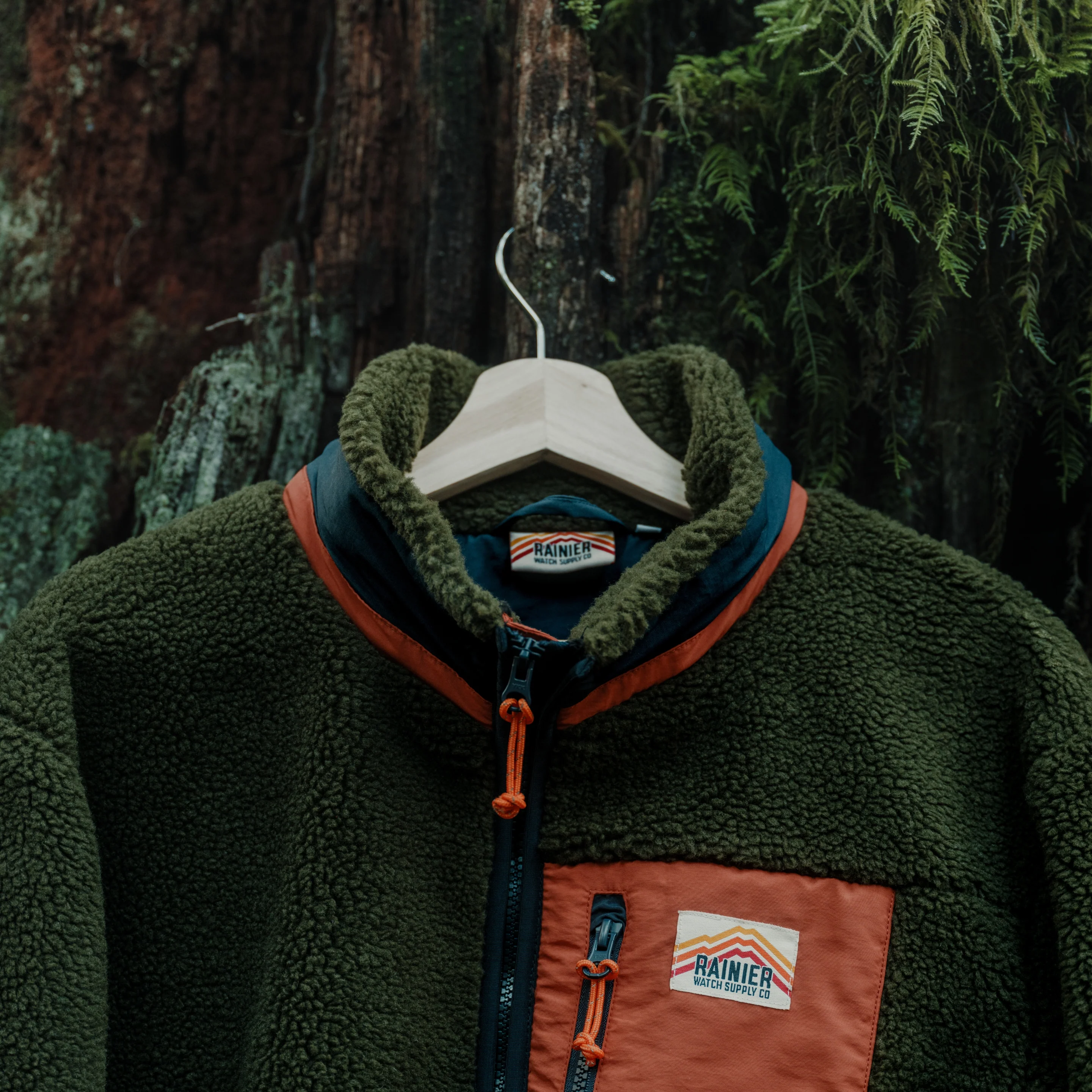 Turbo SuperFleece Jacket - Forest Green (Lined Recycled Fleece) - Image 12