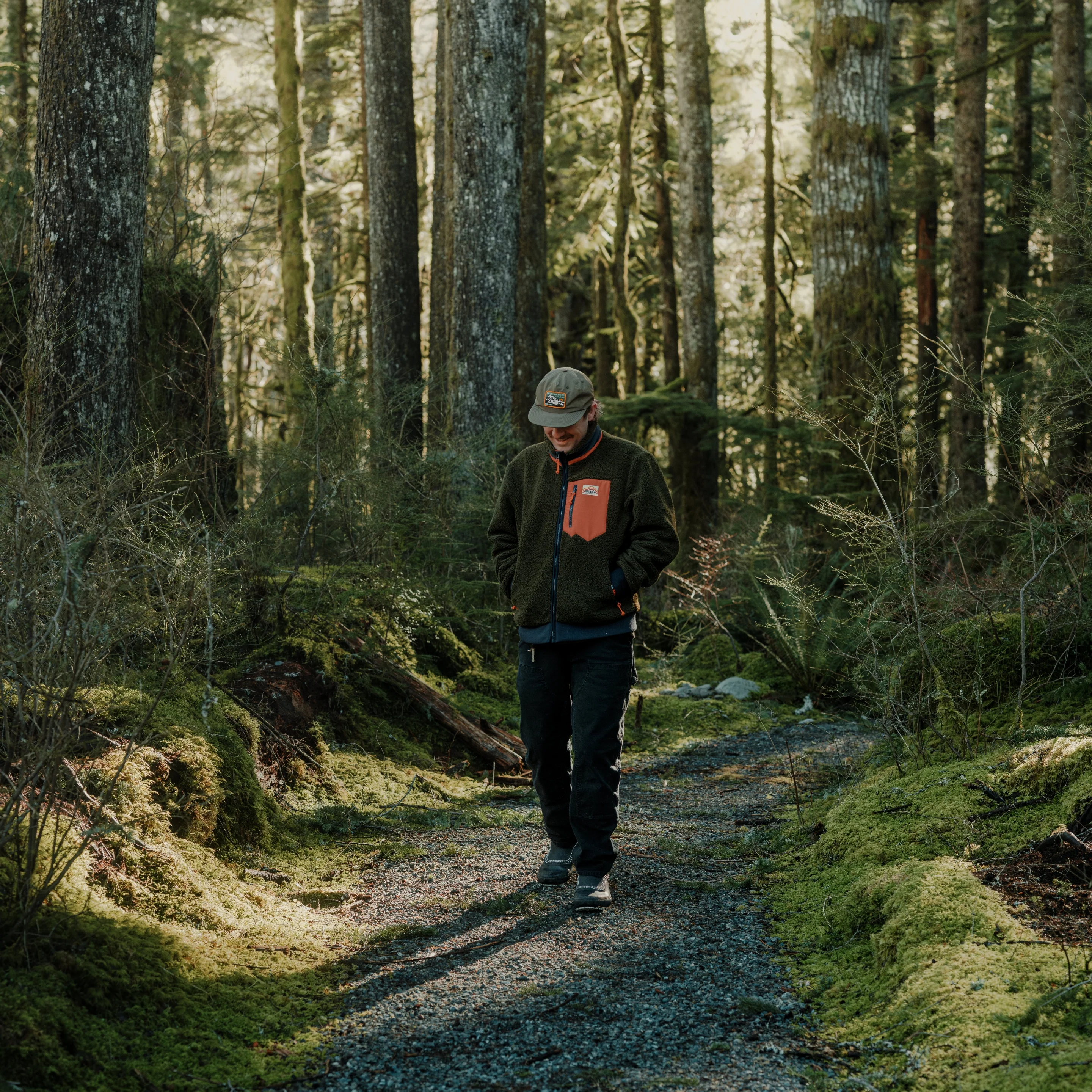 Turbo SuperFleece Jacket - Forest Green (Lined Recycled Fleece) - Image 13