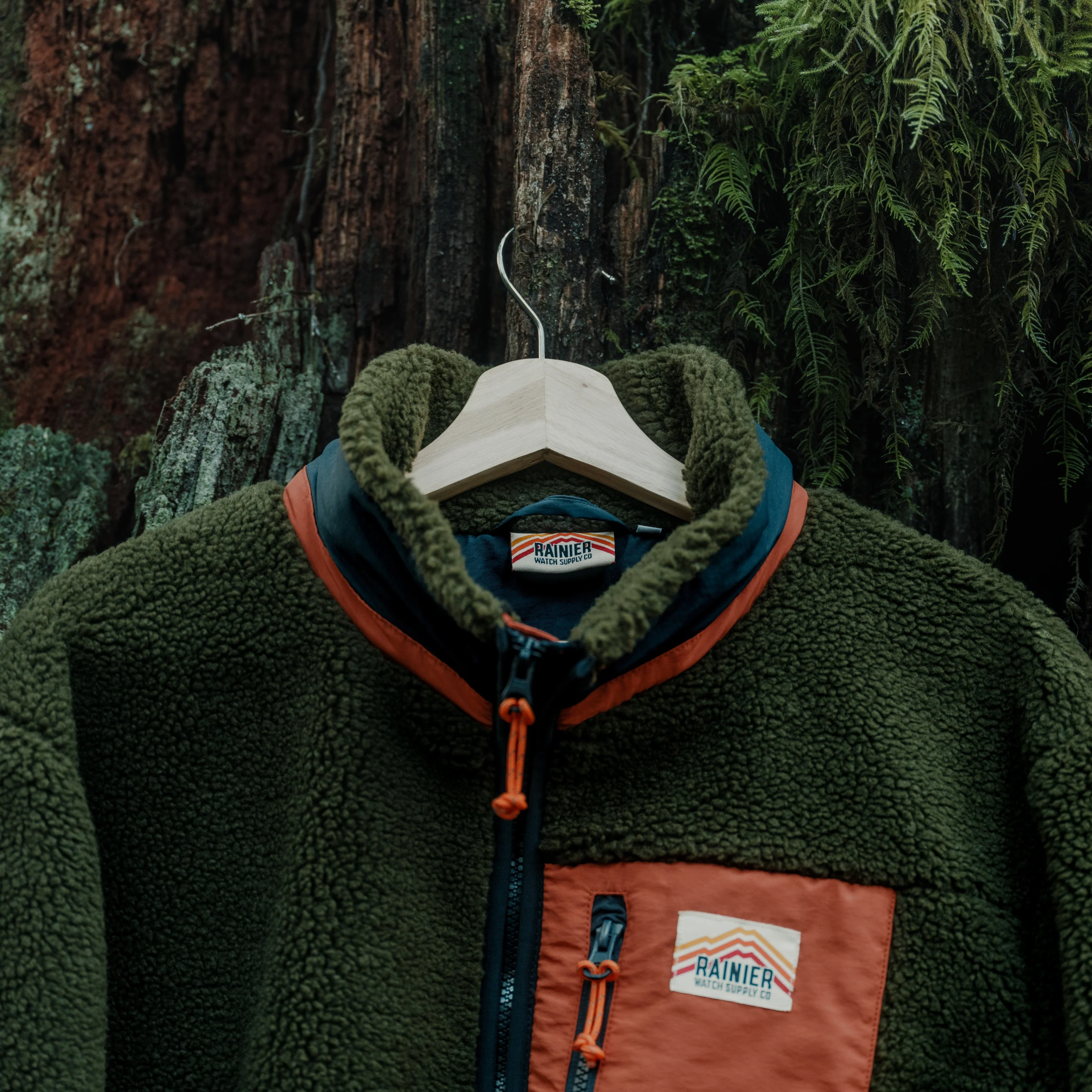 Turbo SuperFleece Jacket - Forest Green (Lined Recycled Fleece) - Image 9