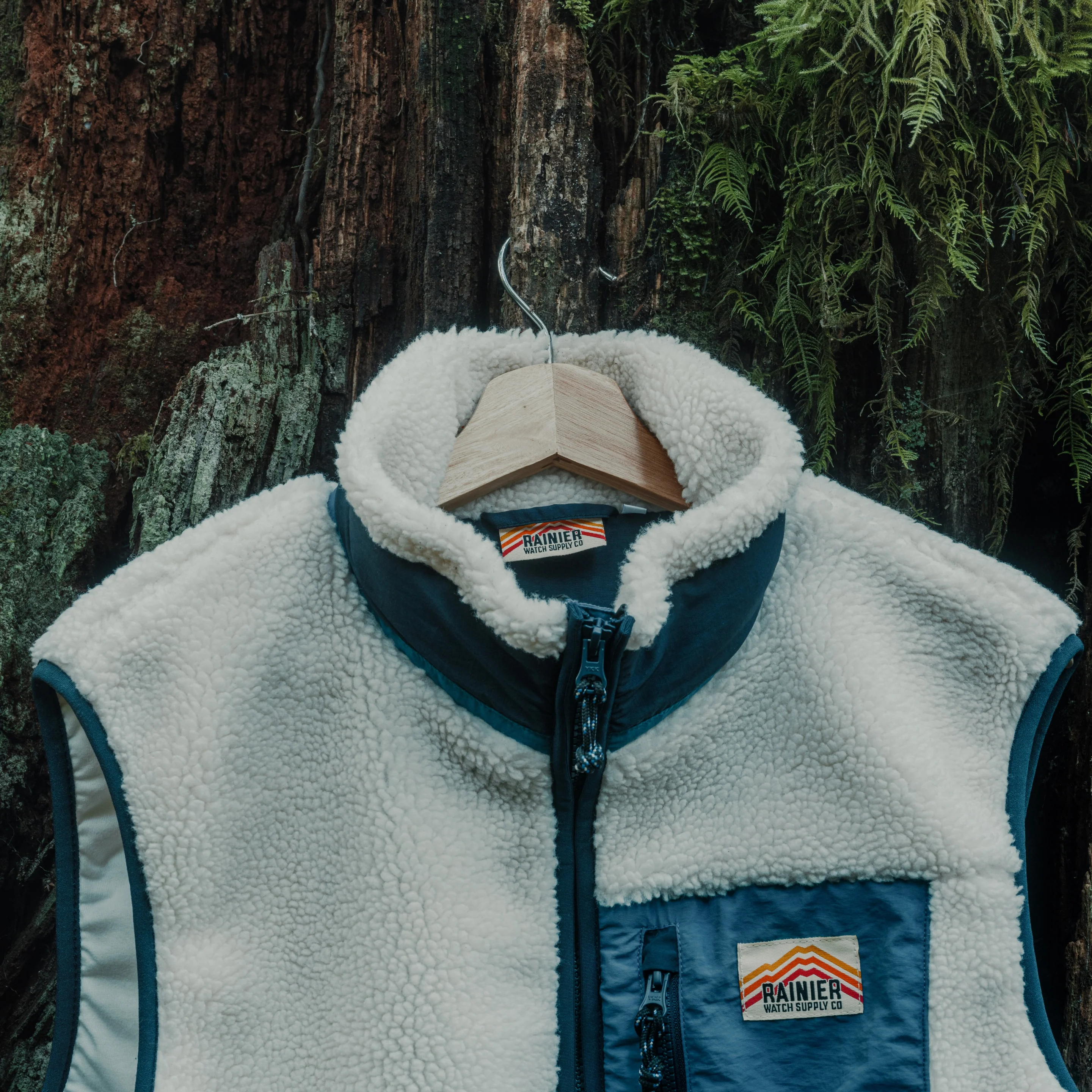 Turbo SuperFleece Vest - Cream (Lined Recycled Fleece) - Image 5