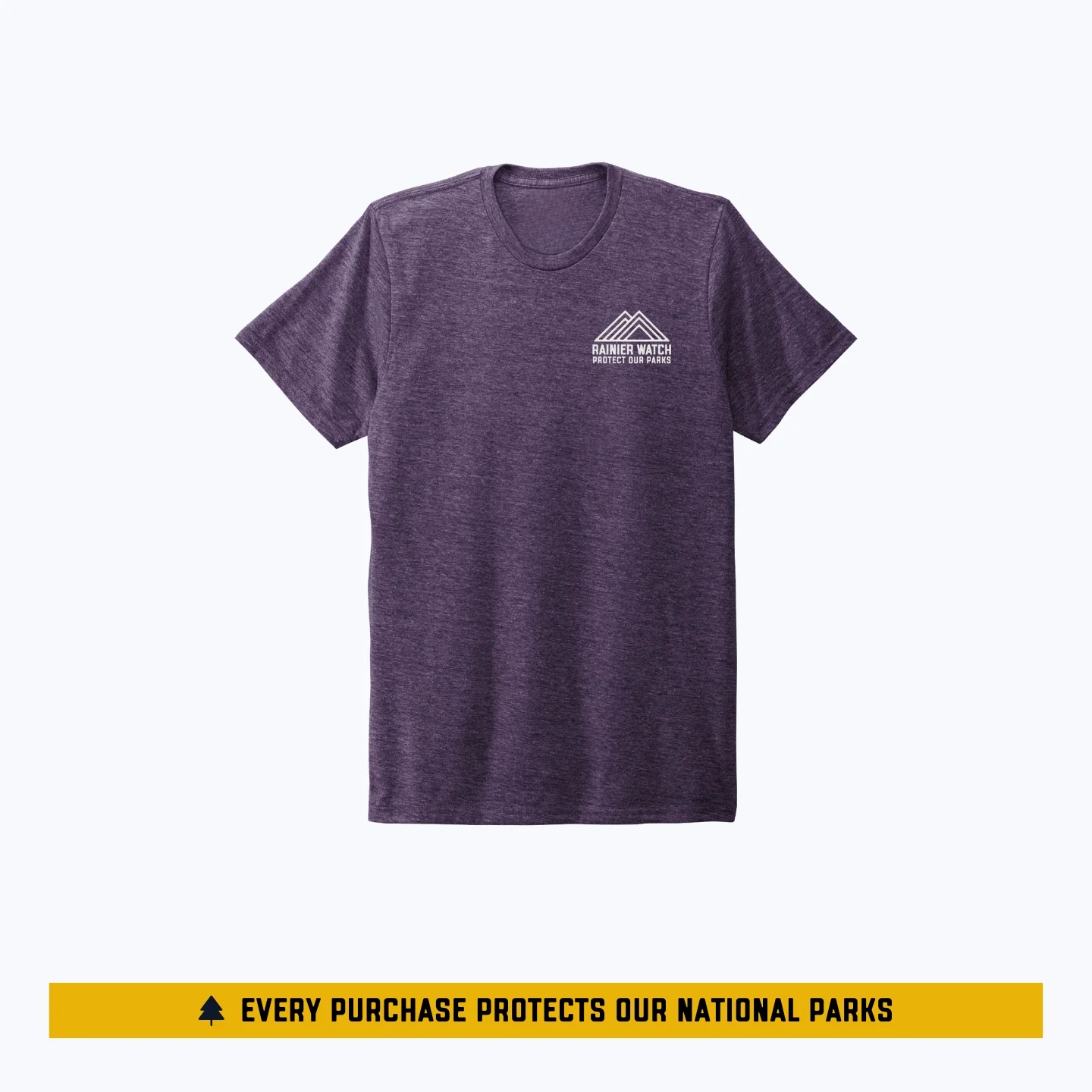 Washington National Parks Eco Tee - Huckleberry Purple - Image 3
